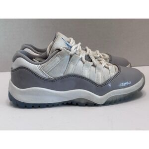 Air Jordan 11 Retro Low Cool Grey Kids 13C 505835-140 Youth Sneakers